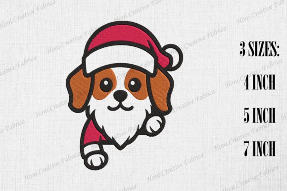 Cute Santa Dog Peeking: A Designer’s Review