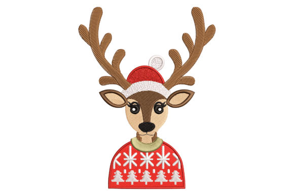 Reindeer Sweater: A Seller’s Review for Holiday Embroidery