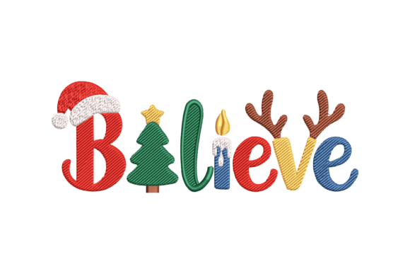 Review: Believe Christmas Alphabet for Holiday Embroidery