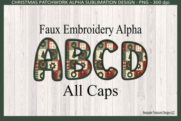 Review: Christmas Wreath Faux Embroidery Alpha