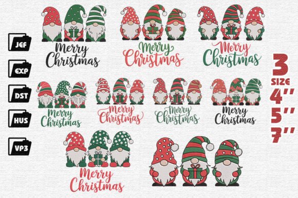 Review: Set of 9 Cute Christmas Gnomes for Handmade Gifts