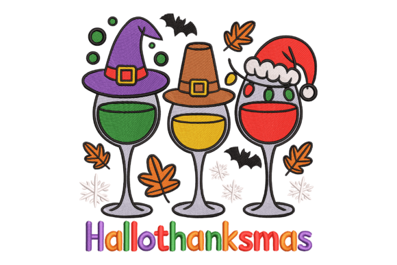 Reviewing Christmas Wine Glasses for Embroidery