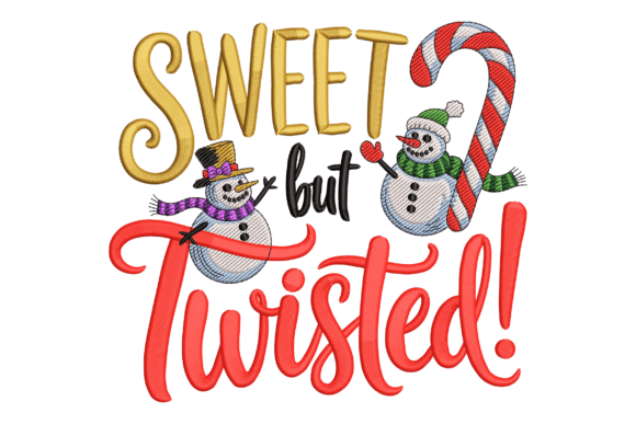 Reviewing Sweet but Twisted for Holiday Embroidery