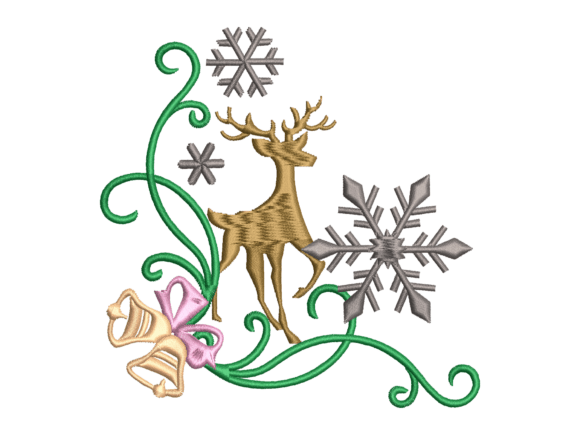 Reviewing the Christmas Deer Embroidery Design for Holiday Sales