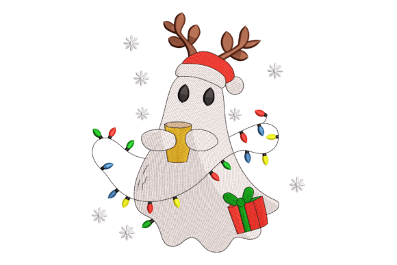 Reviewing the Christmas Ghost Embroidery Design for Craft Fairs