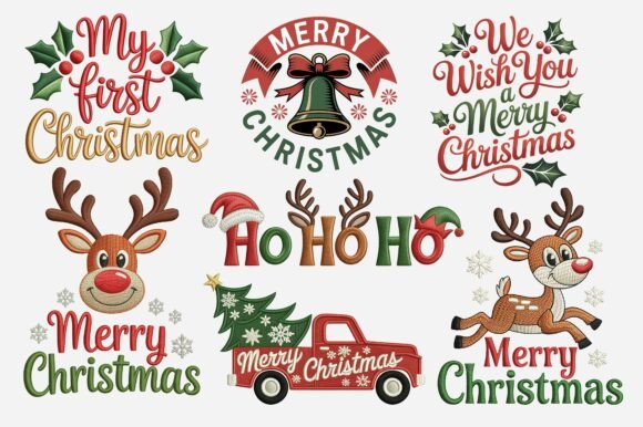Reviewing the Embroidery Merry Christmas Saying Bundle