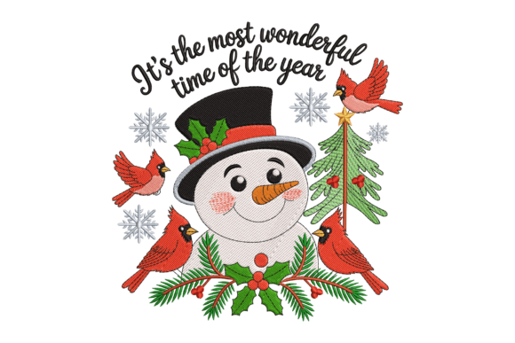 Snowman Family: A Cozy Winter Embroidery Review