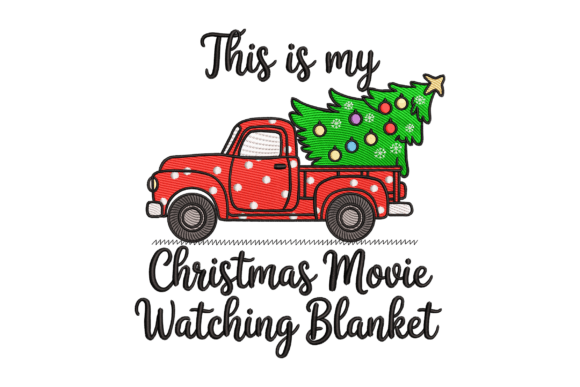 Vintage Red Truck: A Designer’s Review for Holiday Embroidery